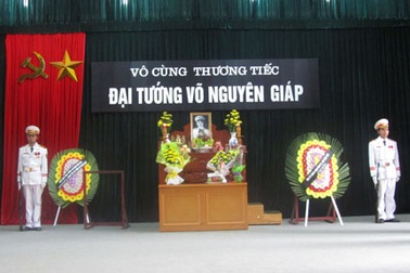 Điện Biên lập ba ban thờ Đại tướng Võ Nguyên Giáp