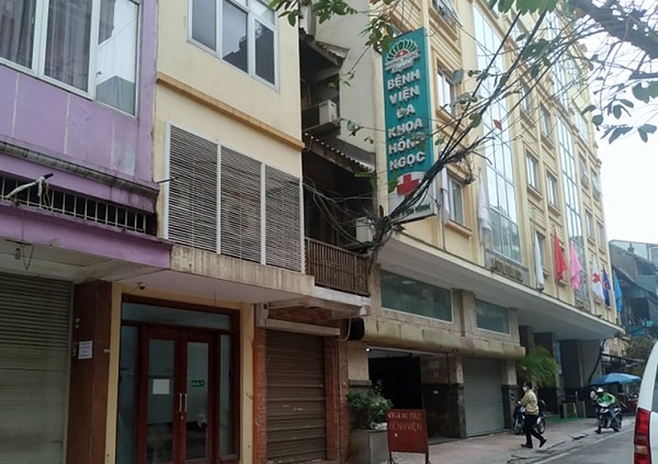 Bệnh viện Hồng Ngọc cơ sở 55 Yên Ninh tạm dừng hoạt động - 1 Bệnh viện Hồng Ngọc cơ sở 55 Yên Ninh tạm dừng hoạt động - 1