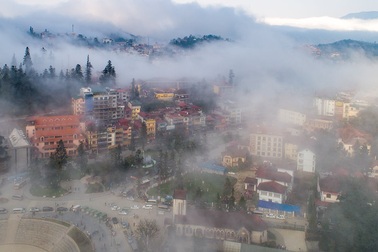 Sa Pa rét đậm 8 độ C