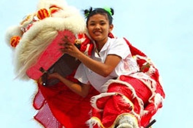 "Lân nữ" leo cột cao nhất nước