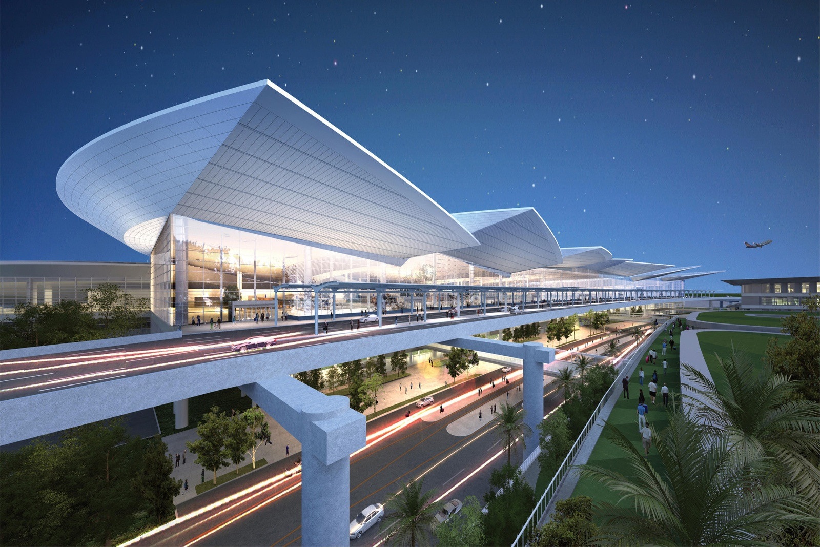 TPHCM sẽ có tàu cao tốc đến sân bay Long Thành - 1
