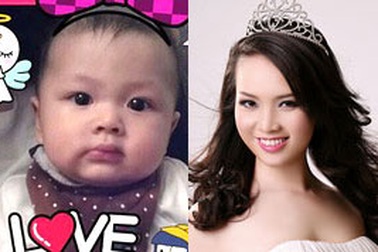 Á hậu Thụy Vân đã làm mẹ bé trai 7 tháng tuổi