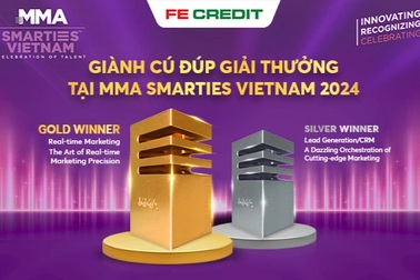 FE CREDIT nhận 2 giải thưởng tại MMA Smarties Vietnam 2024