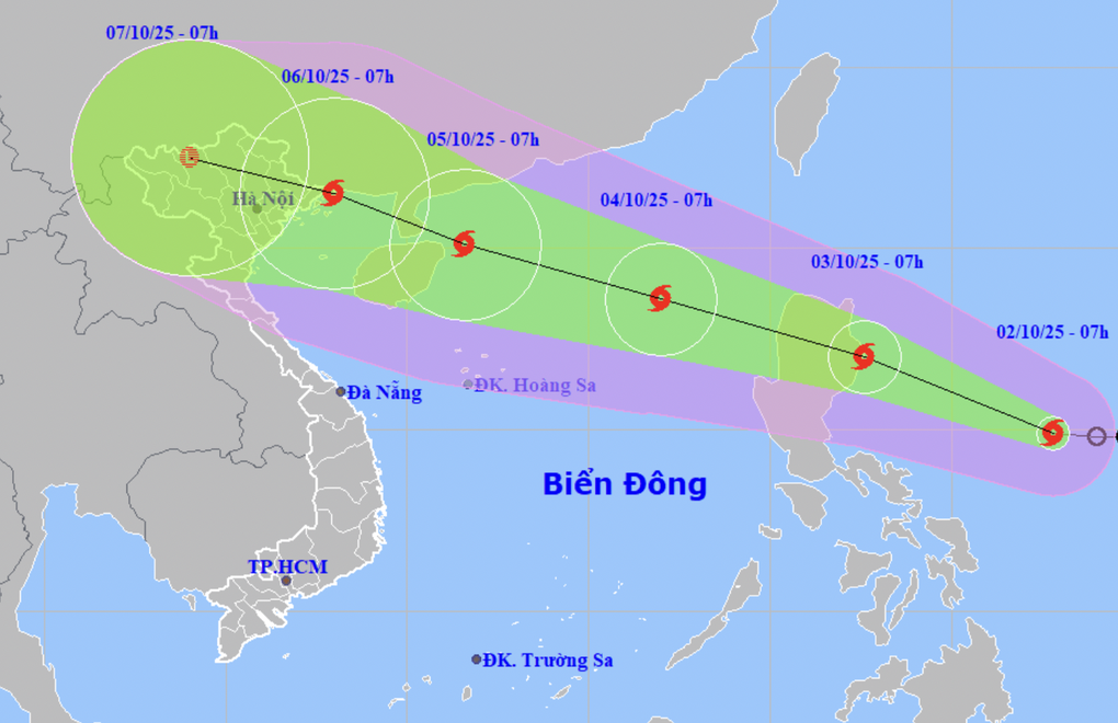 Bão Matmo vừa hình thành, dự báo mạnh cấp 12 - 1 Bão Matmo vừa hình thành, dự báo mạnh cấp 12 - 1
