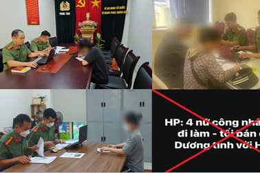 Triệu tập 4 người tung tin nữ công nhân bán dâm làm lây lan HIV