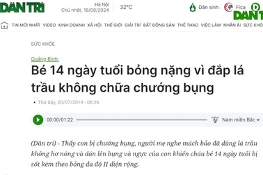 Bác sĩ giật mình vì người Việt cho ong đốt chân, đắp tỏi lên mặt chữa bệnh