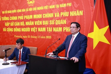 Thủ tướng kêu gọi người Việt ở Nam Phi giúp đỡ đồng bào chịu thiên tai