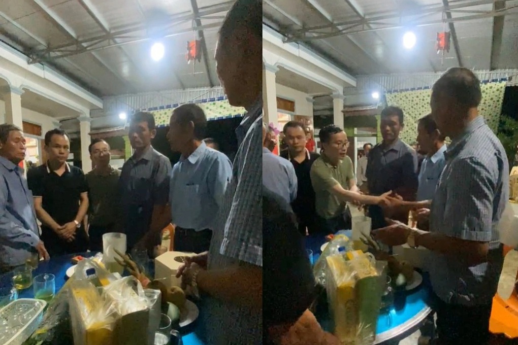 Lễ ăn hỏi đẫm nước mắt trước đám tang của cặp đôi đuối nước ở Cửa Lò - 1 Lễ ăn hỏi đẫm nước mắt trước đám tang của cặp đôi đuối nước ở Cửa Lò - 1
