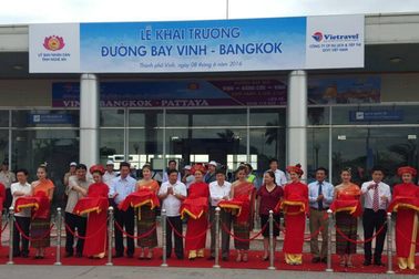 Khai trương đường bay thẳng Vinh - Bangkok