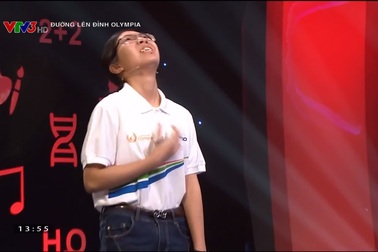 2 phút cuối đầy kịch tính của cuộc thi Olympia Tháng 2 Quý 1