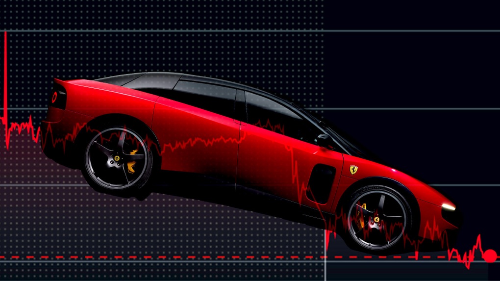 Ferrari ra mắt xe điện đầu tiên, cổ phiếu lập tức lao dốc - 1