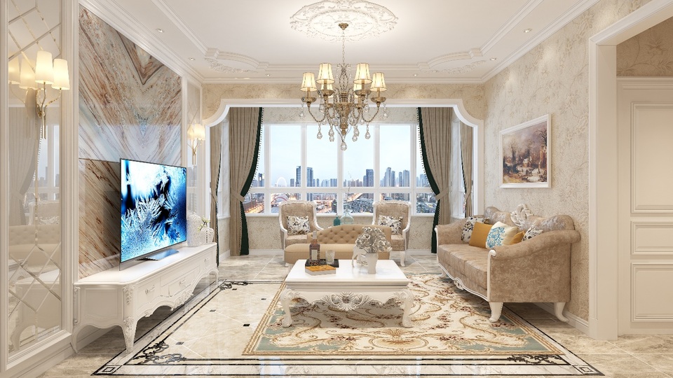 Xu hướng nội thất năm 2020: Phòng khách cao cấp đón thế hệ TV OLED siêu mỏng - 3 Xu hướng nội thất năm 2020: Phòng khách cao cấp đón thế hệ TV OLED siêu mỏng - 3