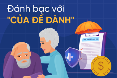 Rút bảo hiểm xã hội một lần: Đánh bạc với... "của để dành"