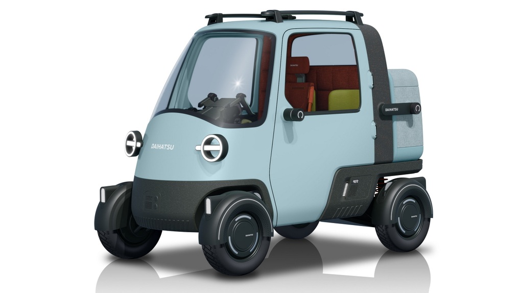 Xe bán tải điện siêu nhỏ của Daihatsu được hồi sinh từ huyền thoại Midget - 1