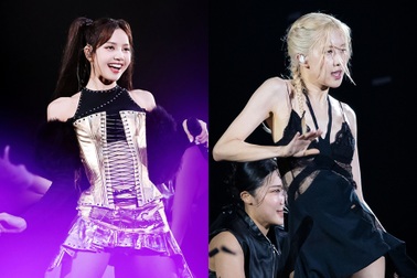 Blackpink "thiêu đốt" sân Mỹ Đình với loạt trang phục nóng bỏng