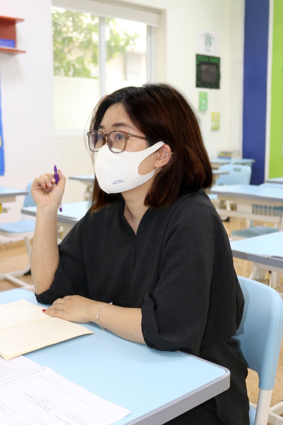 Sản xuất khẩu trang dành riêng cho học sinh trong trường - 2 Sản xuất khẩu trang dành riêng cho học sinh trong trường - 2