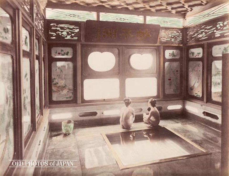 Những hình ảnh cực độc về onsen Nhật Bản xưa - 3