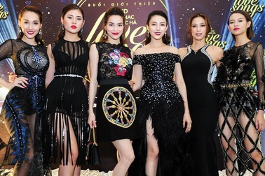 5 cô học trò xinh đẹp đến chúc mừng Hồ Ngọc Hà