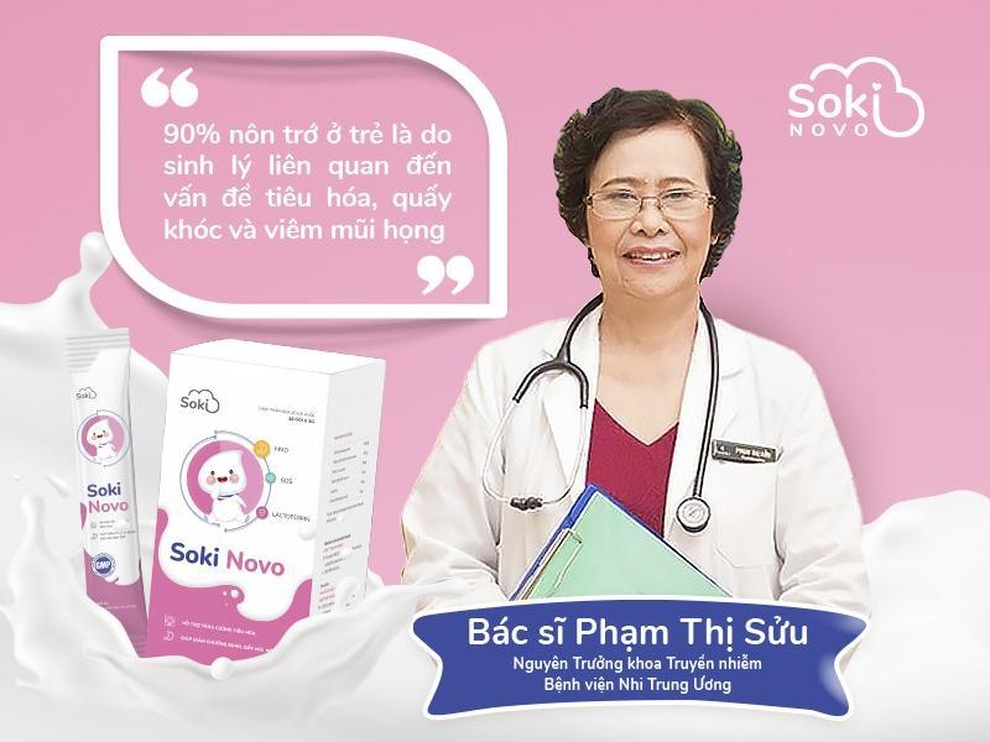 Soki Novo - sản phẩm chuyên biệt từ sữa dành cho trẻ bị nôn trớ - 1 Soki Novo - sản phẩm chuyên biệt từ sữa dành cho trẻ bị nôn trớ - 1