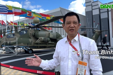 Phóng viên Dân trí đưa tin trực tiếp Diễn đàn quân sự ARMY-2024 từ Nga