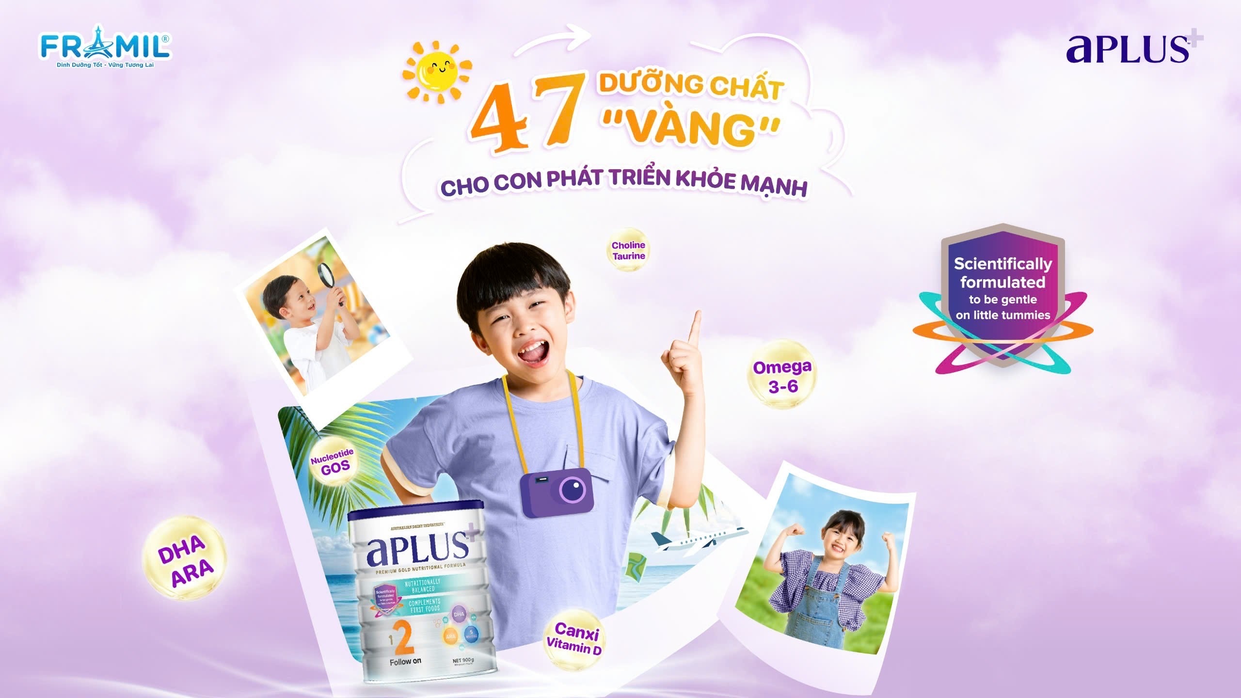 aPLUS+: 아이의 전인적 발달을 위한 호주산 영양 정보 - 2 aPLUS+: Dinh dưỡng từ Úc cho con phát triển toàn diện - 2