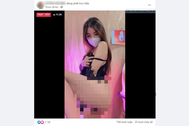 Livestream khỏa thân, quảng cáo app khiêu dâm tràn lan Facebook