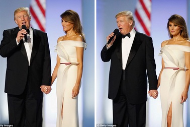 Tân bà chủ Nhà Trắng diện đầm quyến rũ, tôn trọn vóc dáng