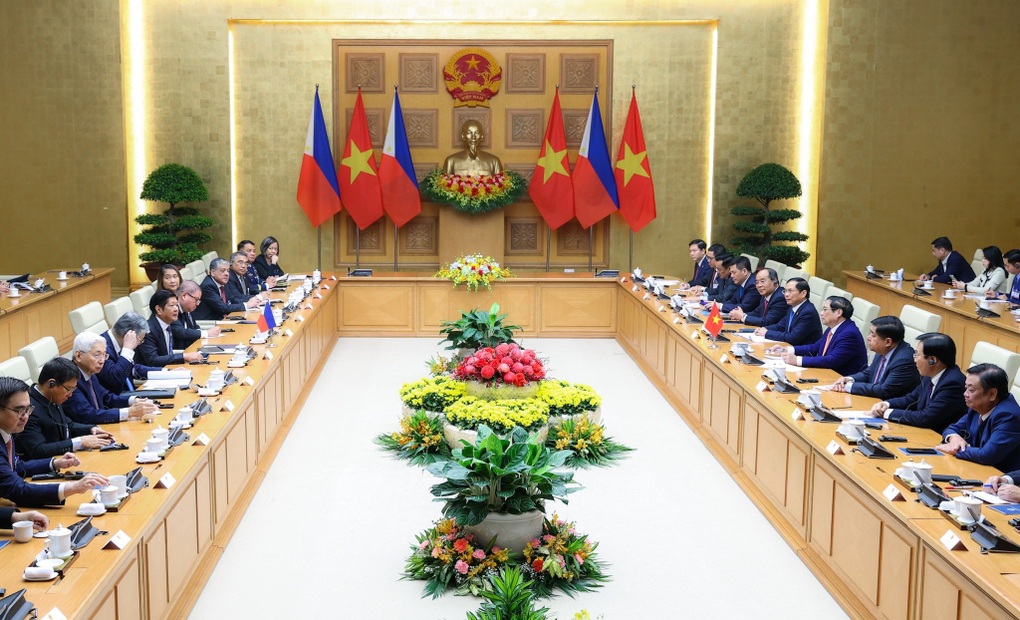 Thủ tướng Phạm Minh Chính hội kiến Tổng thống Philippines - 2 Thủ tướng Phạm Minh Chính hội kiến Tổng thống Philippines - 2