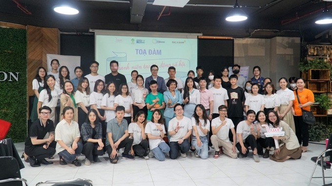 Tọa đàm truyền cảm hứng cho các bạn thanh niên về văn hóa thiện nguyện - văn hóa chia sẻ.