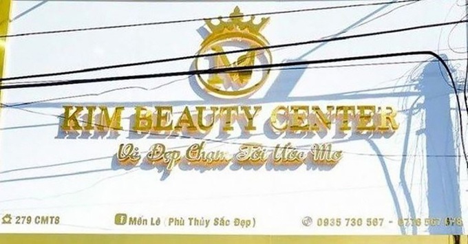 Cơ sở thẩm mỹ Kim Beauty Center spa, địa chỉ 279 Cách mạng tháng 8, phường Hoa Lư, TP. Pleiku bị đình chỉ hoạt động 