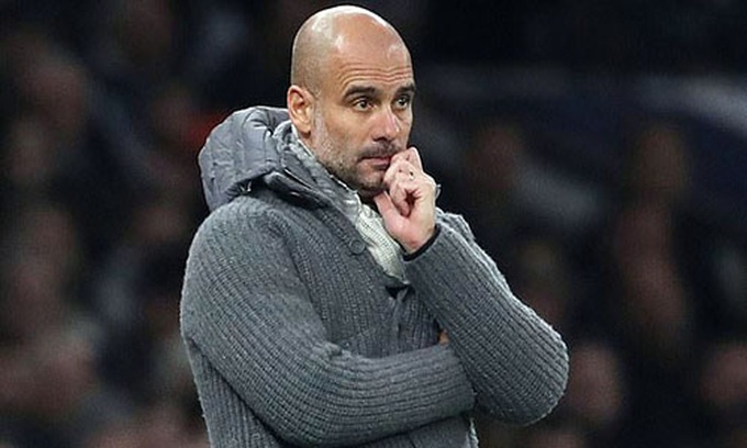 Guardiola tự tin vào khả năng ngược dòng của Man City. Ảnh: Reuters.