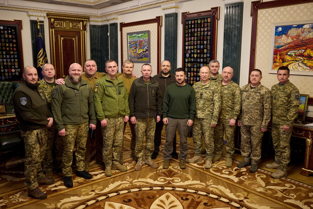 Ông Zelensky tiếp tục thay máu dàn lãnh đạo quân sự Ukraine - 1 Ông Zelensky tiếp tục thay máu dàn lãnh đạo quân sự Ukraine - 1