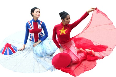 Hoa hậu Việt Nam quảng bá tình hữu nghị Việt- Anh