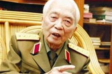 Chúc thọ Đại tướng Võ Nguyên Giáp