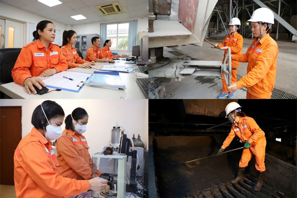 Khi phụ nữ là công nhân ngành điện - 1 Khi phụ nữ là công nhân ngành điện - 1