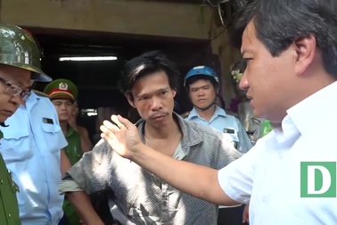 Ông Đoàn Ngọc Hải bị thóa mạ khi đi bắt chó thả rông