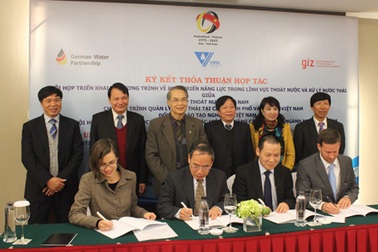 Hợp tác phát triển năng lực trong lĩnh vực thoát nước và xử lý nước thải