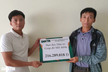 "Nhờ bạn đọc Dân trí giúp đỡ, vợ con tôi đã có sữa và thuốc uống"