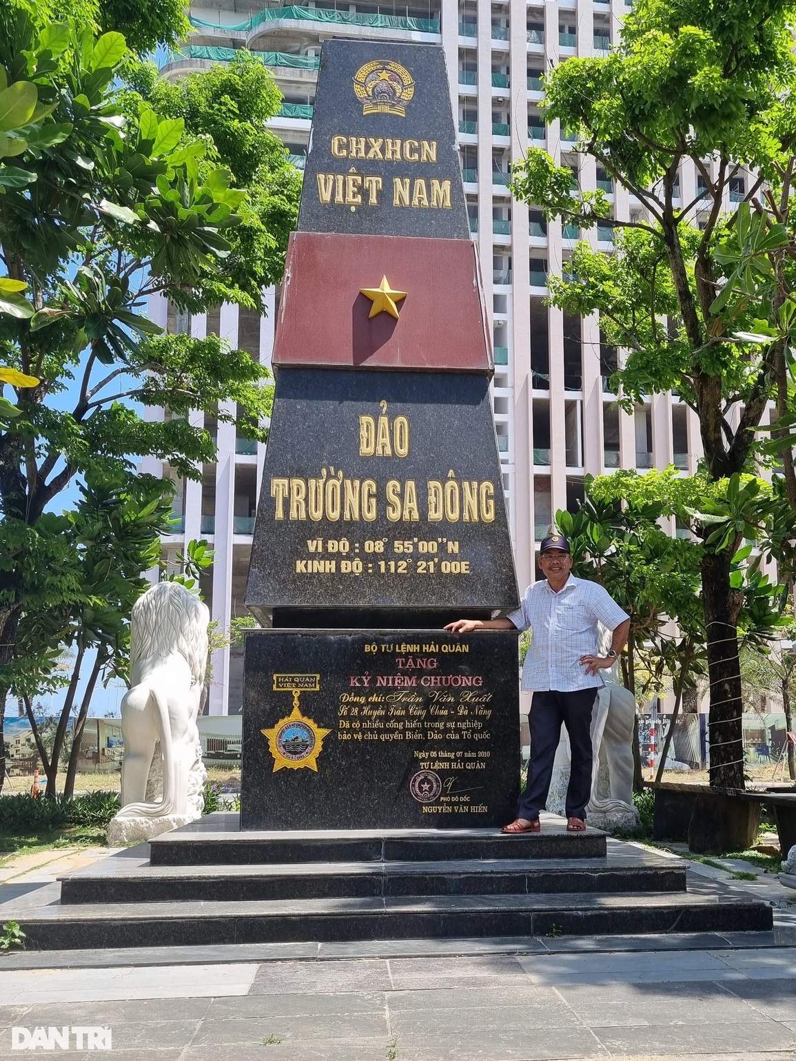 Người lính già xây cột mốc Trường Sa giữa lòng thành phố biển - 3 Người lính già xây cột mốc Trường Sa giữa lòng thành phố biển - 3