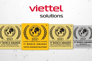 Viettel Solutions đạt giải cao nhất tại IT World Awards 2021