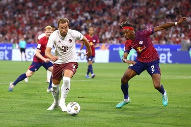 Harry Kane ra mắt, Bayern Munich thua sốc Leipzig ở Siêu cúp Đức