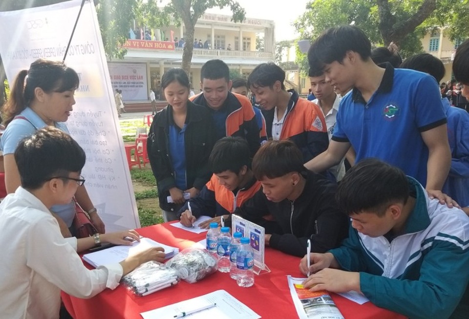 Thanh Hóa: Cần tuyển dụng hơn 6.700 người tại phiên giao dịch việc làm - 2 Thanh Hóa: Cần tuyển dụng hơn 6.700 người tại phiên giao dịch việc làm - 2