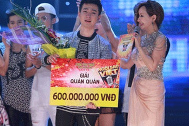 Thanh Tùng đăng quang "Ngôi sao Việt 2014"