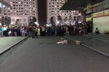 Trẻ sơ sinh còn nguyên dây rốn rơi từ tầng cao tòa chung cư Linh Đàm