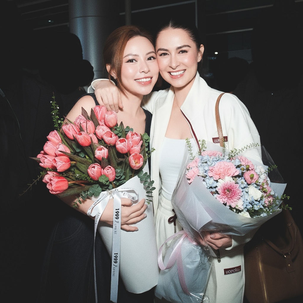 Mỹ nhân đẹp nhất Philippines đến Việt Nam, fan quây kín tại sân bay - 5