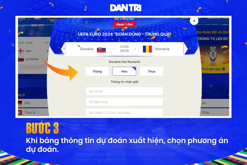 Cơ hội trúng quà tặng giá trị khi tham gia mini game Đoán đội chiến thắng - 4 Cơ hội trúng quà tặng giá trị khi tham gia mini game Đoán đội chiến thắng - 4