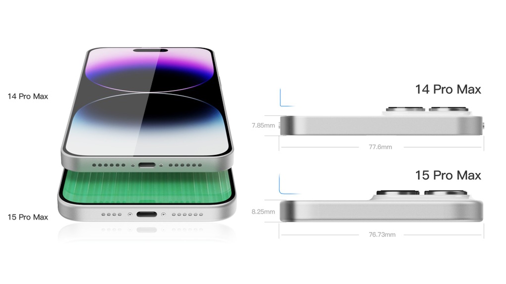Lộ ảnh bản dựng hoàn chỉnh cho thấy thiết kế mới của iPhone 15 Pro Max - 3 Lộ ảnh bản dựng hoàn chỉnh cho thấy thiết kế mới của iPhone 15 Pro Max - 3