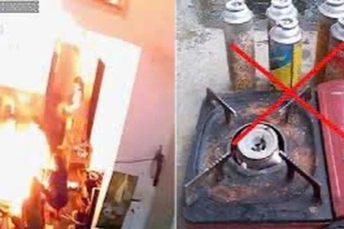 Nổ bình ga mini trong bữa lẩu, người đàn ông chấn thương nghiêm trọng