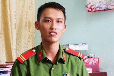 Chiến sỹ công an nghĩa vụ ở Nghệ An giành vị trí thủ khoa toàn quốc khối C03