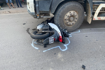 Va chạm với xe bồn, 2 người ngồi trên xe SH tử vong